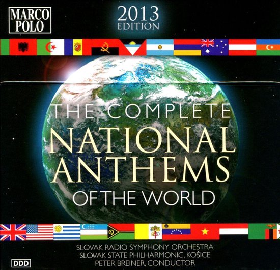 Slovak Radio Symphony Orchestra, Peter Breiner - National Anthems Of The World (2013 Edition) (10 CD)