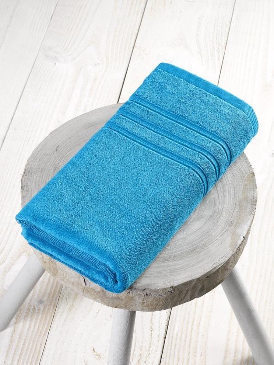 De Witte Lietaer Dolce - Badhanddoek - 140x70 cm - Blauw