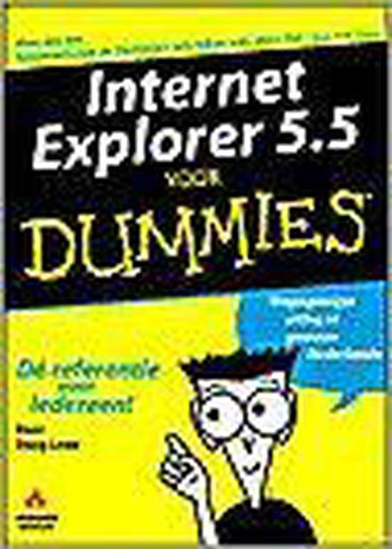 Internet Explorer 5.5 voor Dummies - cover