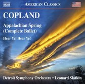 Detroit Symphony Orchestra & Leonard Slaktin - Copland: Appalachian Spring (Complete Ballet) (CD)