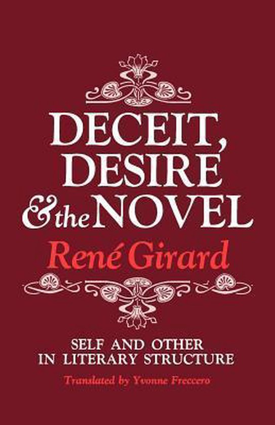Deceit Desire And The Novel Self And Oth - cover