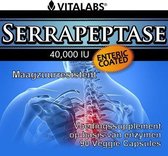 VitaTabs Serrapeptase 40.000 IE - 90 vegetarische capsules - Voedingssupplementen