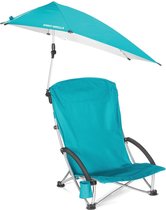 Sport-Brella Campingstoel Met Parasol - Strandstoel - Lichtblauw