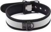 Banoch - Lindo Collar Gris Neoprene - halsband grijs neopreen - puppy play