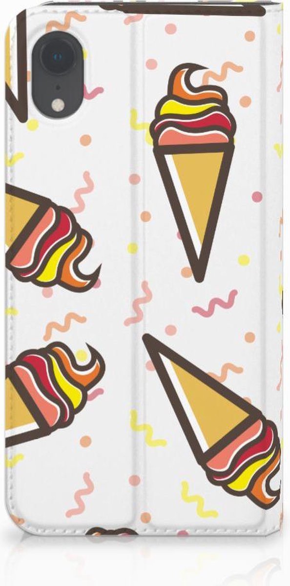 Apple iPhone Xr Flip Style Cover Icecream