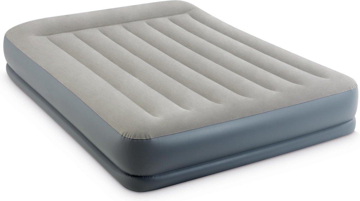 Bol.com QUEEN PILLOW REST MID-RISE AIRBED W/FIBER-TECH BIP aanbieding