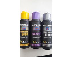 3x 150ml Cartec Refinish Set