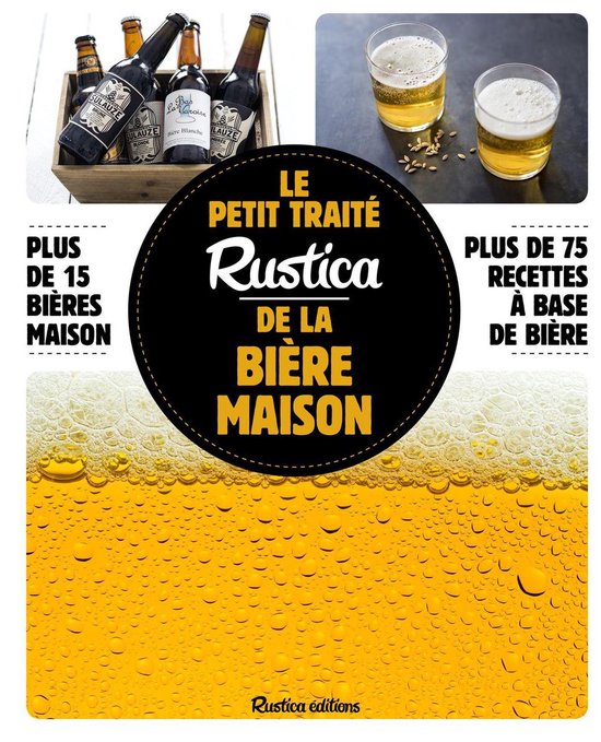 Le petit traité Rustica de la bière maison - cover