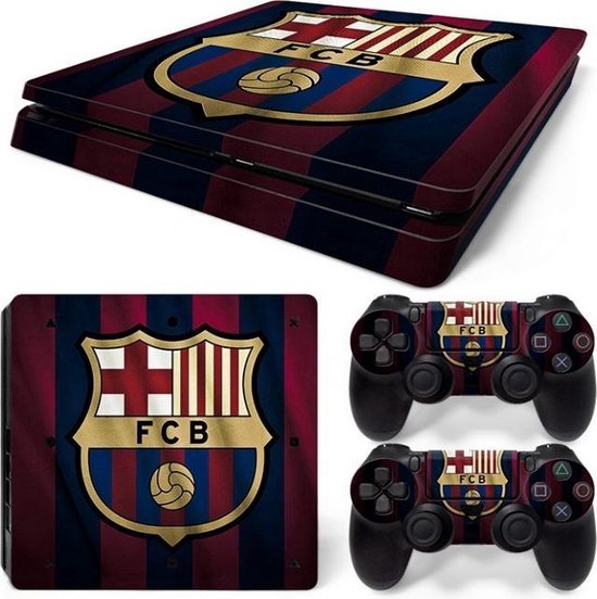 PS4 Slim Sticker Barcelona PS4 Slim Barcelona Skin Sticker 1