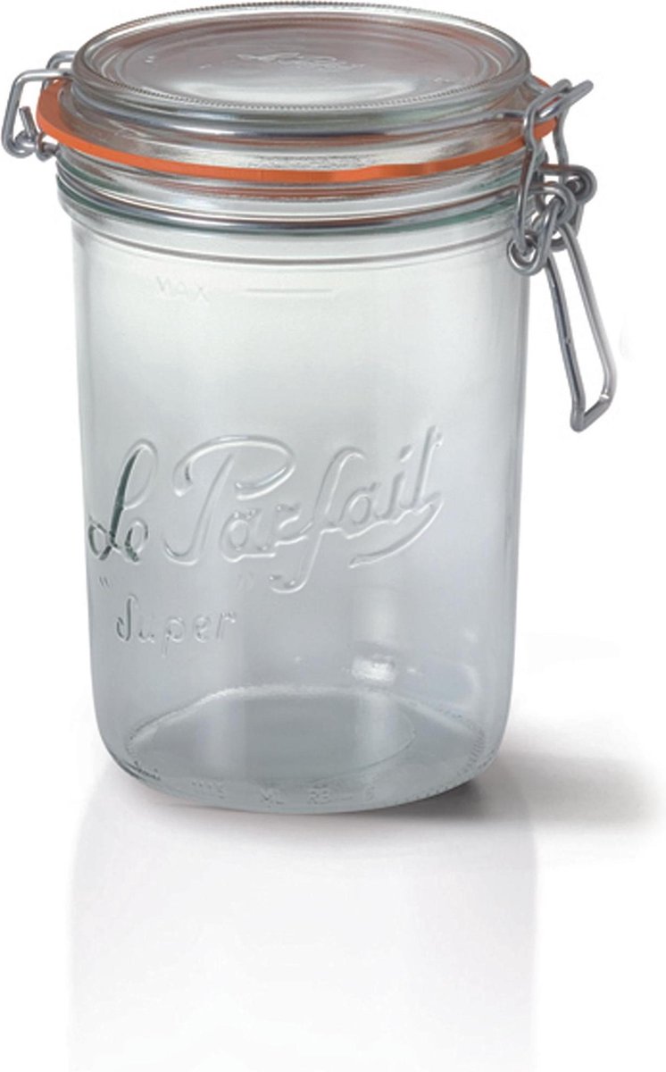 Le Parfait Super weckpot - Ø 10 cm - 1 liter- Set-6