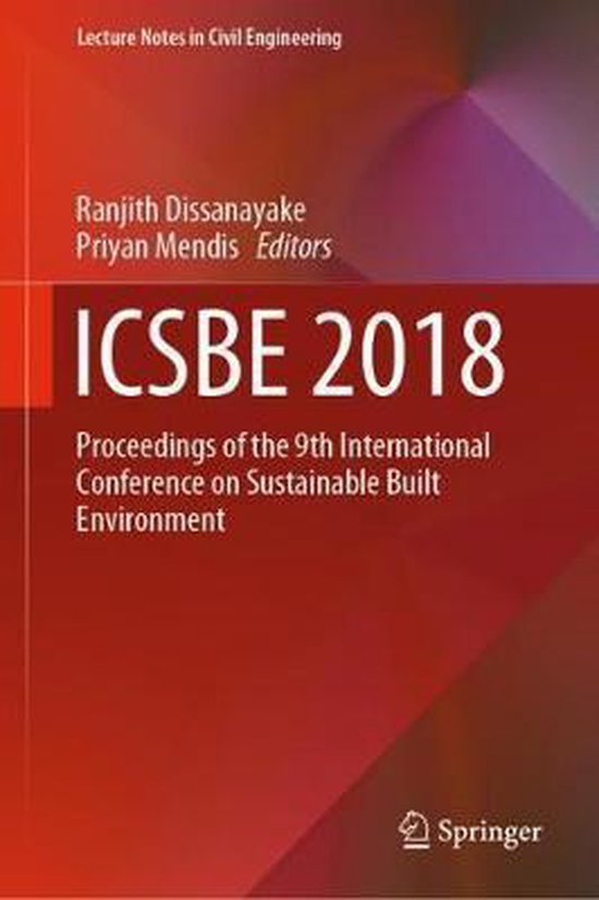 Lecture Notes in Civil Engineering44- ICSBE 2018 - cover