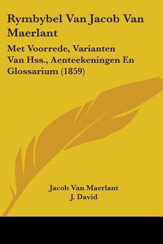 Rymbybel Van Jacob Van Maerlant - cover
