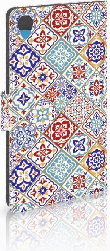 Sony Xperia Z3 Bookcase Tiles Color