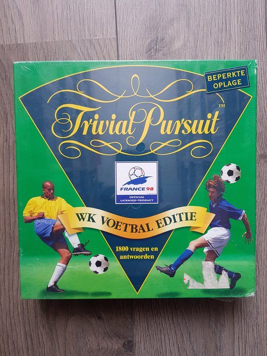 Boek: Trivial Pursuit WK Voetbal Editie 1998, geschreven door Parker