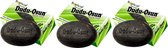 Dudu Osun Pure Organic African Black Soap 150g(Pack of 3) - Effective for Acne Treatment, Eczema, Dry Skin, Scar Removal, Dandruff, Pimples Mark Removal, Anti-fungal Face & Body Wa