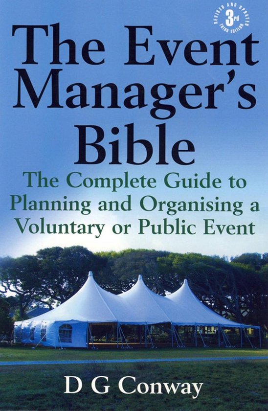 The Event Manager's Bible 3rd Edition (ebook), D.G. Conway