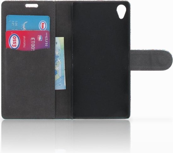 Sony Xperia Z3 Bookcase Tiles Color