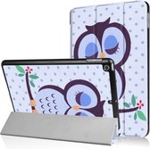 Tri-Fold Book Case Hoes Smart iPad 9.7 (2017) - Groene Uil