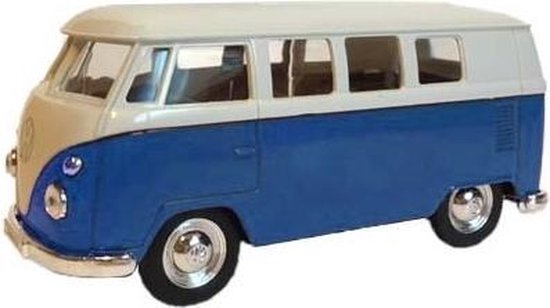 Speelgoed Volkswagen T1 blauwe bus cm | bol.com