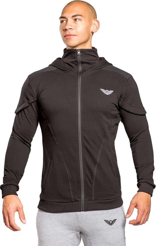 Aero wear Phoenix - Hoodie - Zwart - XL