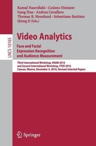 Video Analytics. Face and Facial Expression Recognition and Audience Measurement