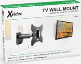 Xeldec XE8401 TV muurbeugel – Full motion - 23 - 42 Inch TV - max 30kg