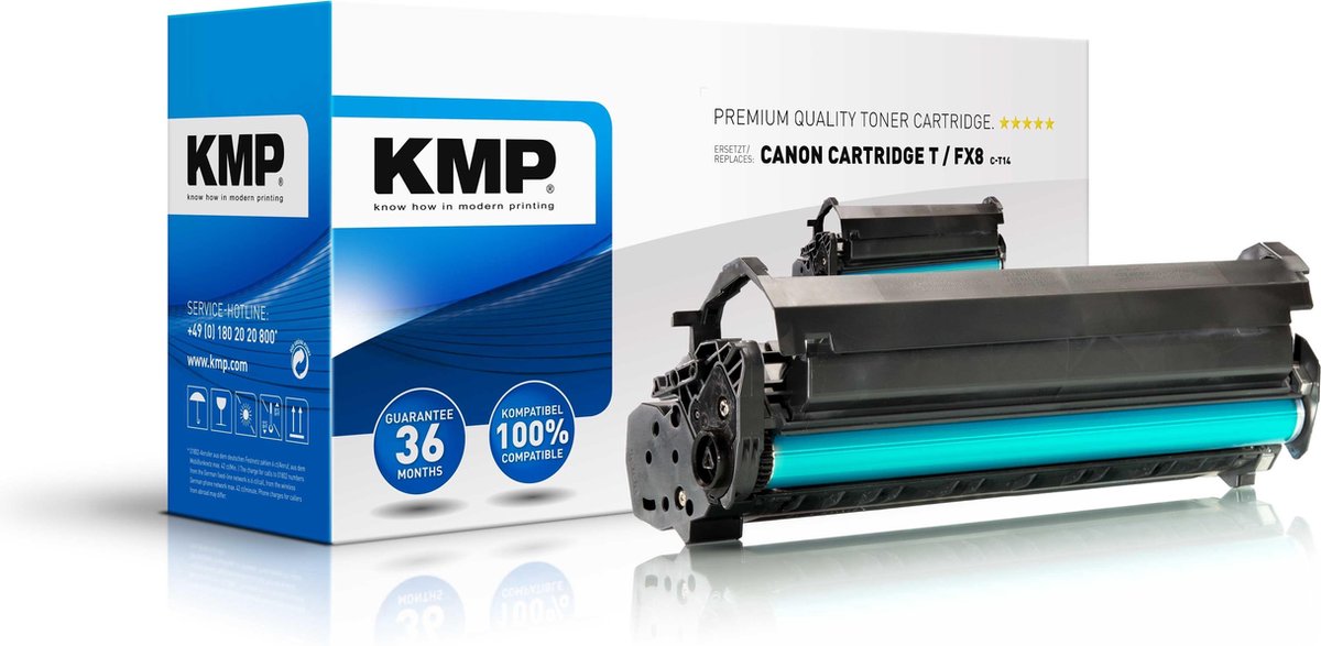 KMP Canon FX8 comp. black C-T14