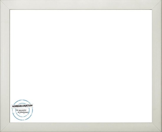 Cadre photo Colorado MDF 30x57 cm, grain de bois blanc