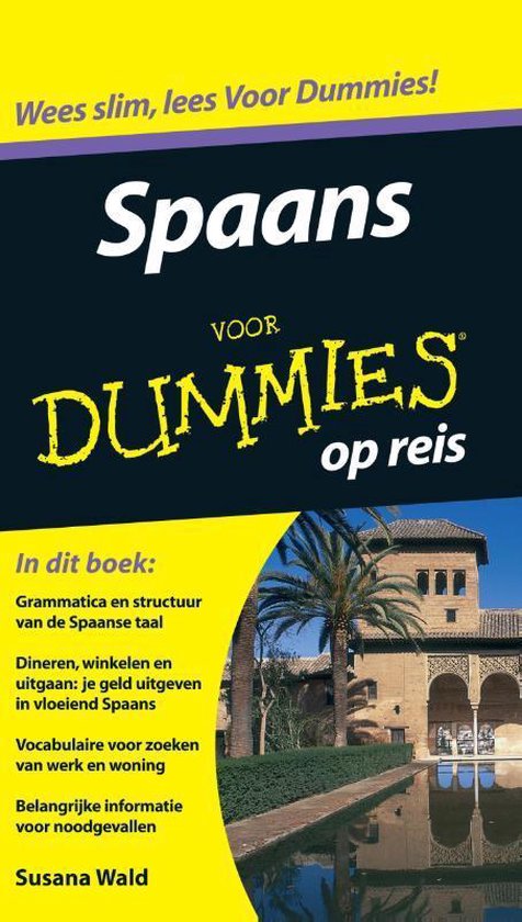 Cover van het boek 'Spaans voor Dummies op reis' van S. Wald en Susana Wald