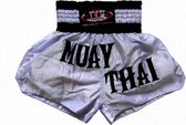TTBA-18 - Kickboks broekje met tekst Muay Thai maat XL