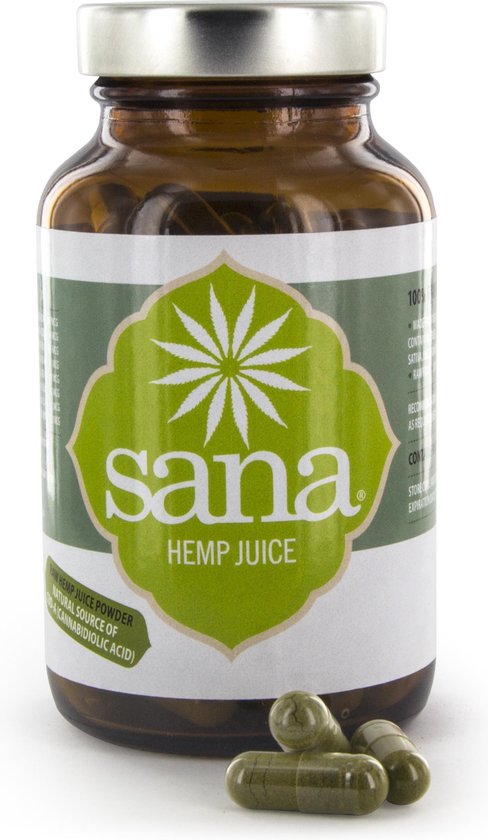 Sana Hemp Juice CBD-A Poeder Vegacapsules 90st