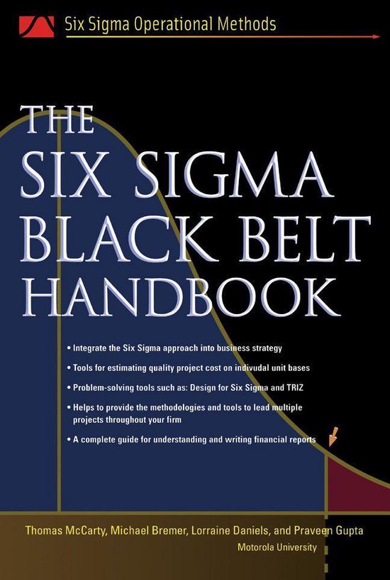The Six Sigma Black Belt Handbook - cover