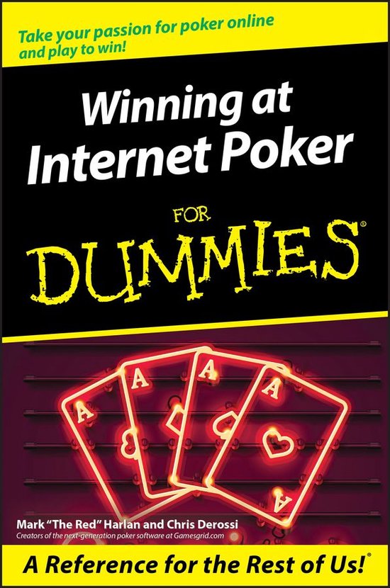 Winning at Internet Poker For Dummies - cover