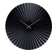 Wall clock Sensu steel black