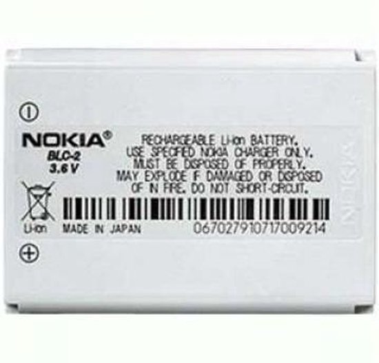 Vul in Kinderrijmpjes Bijna Nokia BLC-2 Originele Batterij: 1000mAh | bol.com