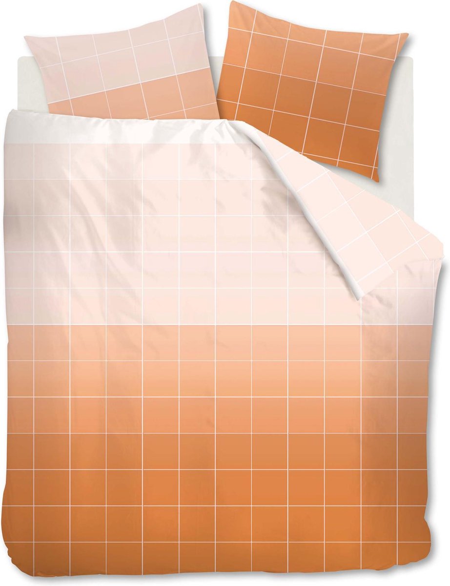 Ambiante Jody Dekbedovertrek - Litsjumeaux - 240x200/220 cm - Nude