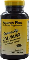 Source of Life, Cal/Mag (180 Tablets) - Nature's Plus