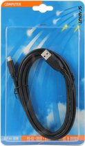 aansluitkabel USB 3.1 USB-A(M) - USB-C(M) 2m zwart