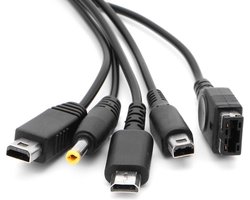 USB oplader voor (new) 3DS (XL) / 2DS / DSi (XL), DS, DS Lite, GBA SP, Sony PSP ,Wii U gamepad controller