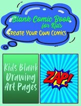 Blank Comic Book For Kids Create Your Own Comics