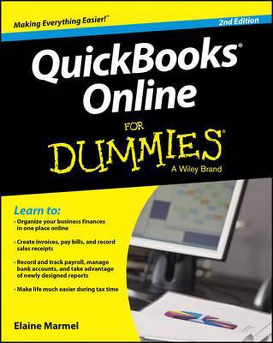 Quickbooks Online For Dummies 2Nd E - cover