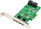 Dawicontrol PCI Card PCI-e DC-624e RAID R2 4-kanaals SATA 6G retail