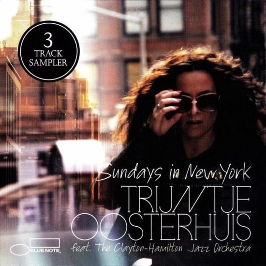 Sundays In New York, Trijntje Oosterhuis Feat. The Clayton-Hamilton Jazz Orchestra | Media condition: Very Good Plus (VG+) | 1 x CD Single, Sampler