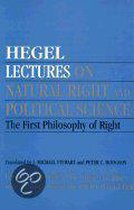 Lectures on Natural Right and Political Science