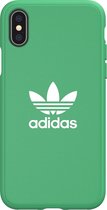 Adidas Originals Adicolor Backcover iPhone Xs Max hoesje - Groen