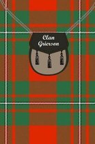 Clan Grierson Tartan Journal/Notebook