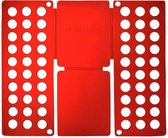 Aretica Kleding vouwplank - Sheldon vouwplank - eenvoudig je kleding vouwen! - Rood