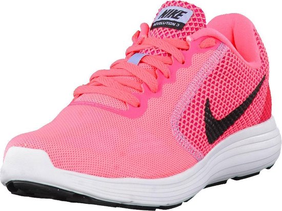 Nike - Revolution 3 - Sneaker runner - Dames - Maat 38 - Roze - 602 -Hot...  | bol.com