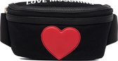 Love Moschino Borsa Canvas Pebble Heuptas - Zwart