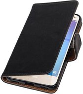 Vintage Samsung Galaxy Note 9 bookcase zwart hoesje